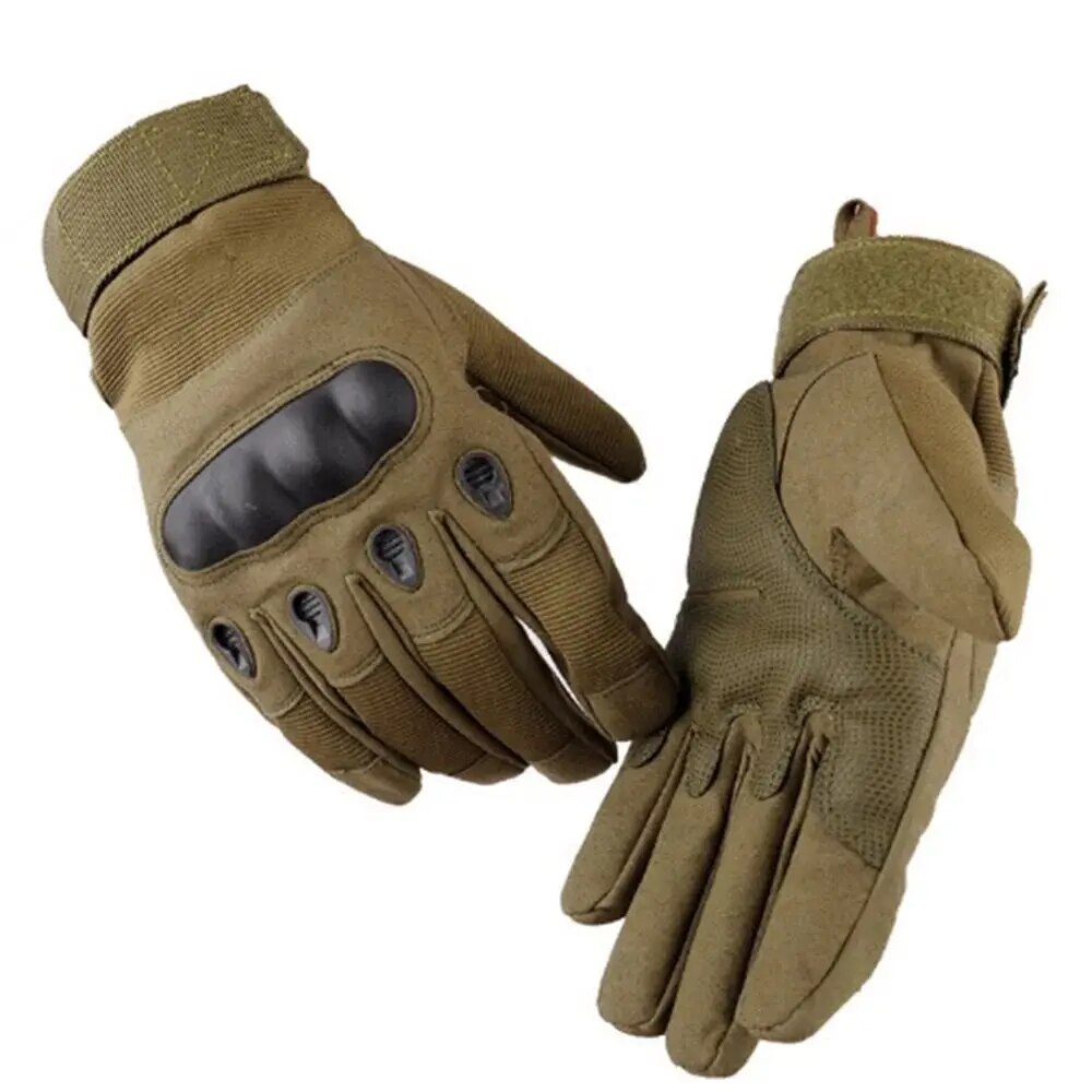 Motorcycle Gear Gloves - 滑り止めフルフィンガー戦術手袋男性と女性運転乗馬狩猟オートバイ登山戦術手袋