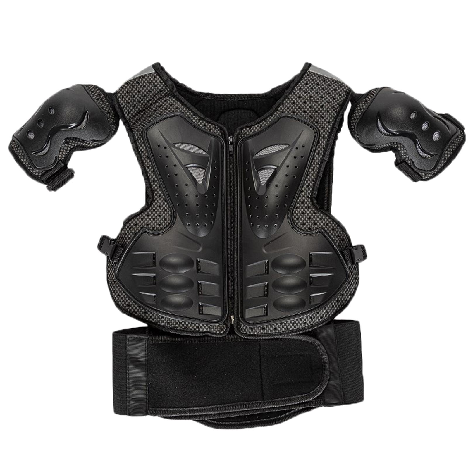 Motorcycle Gear Full Set - ユースモトクロスフルアーマージャケットメッシュプロテクティブギアセット（バイクレース、ダートバイク、アウトドアアクティビティ用）
