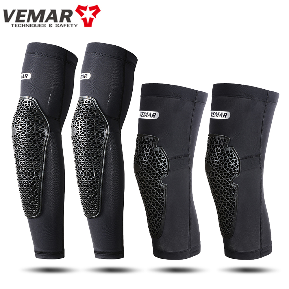 Motorcycle Gear For Sale - 夏通気性オートバイニーパッド男性速乾性モトクロス肘パッド落下防止 BMX DH ATV MTB バイク保護ギア