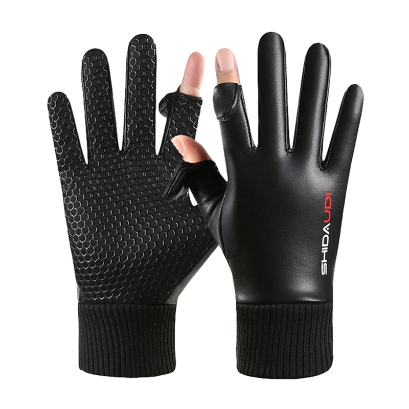 Motorcycle Gear Gloves - オートバイフリース裏地サーマルグローブタッチスクリーン防水フルフィンガーカバーバイクサイクリング乗馬雪スキー暖かいミトン