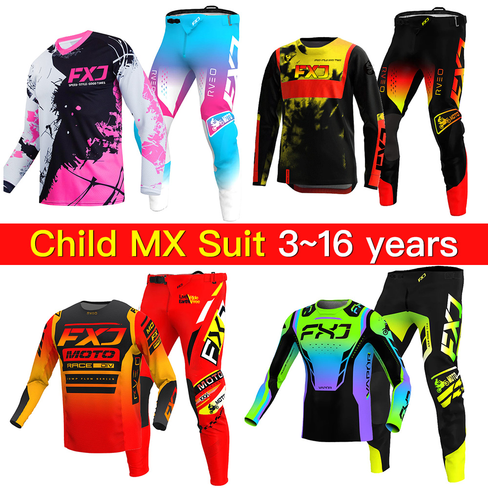 Motorcycle Gear Kids - キッズ用モトクロスギアセット 20 22 24 26 28インチ