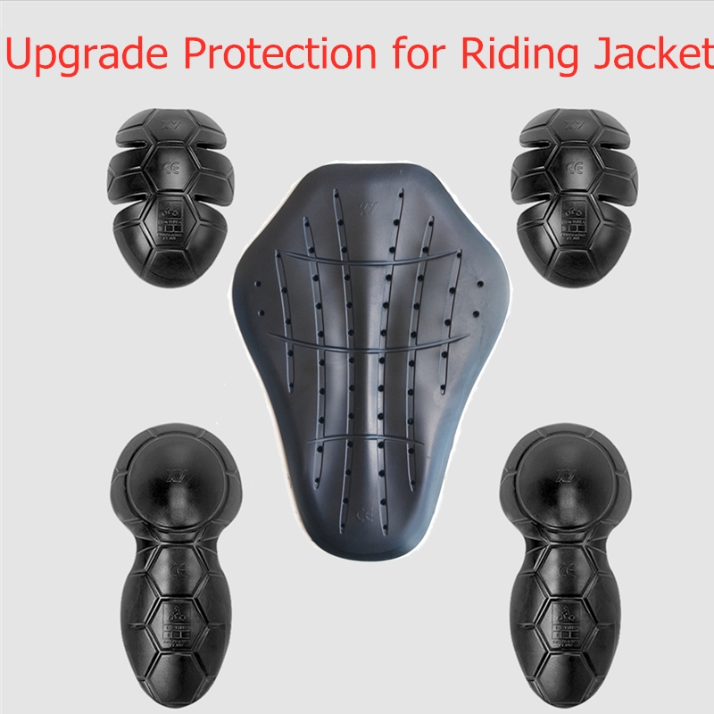 Motorcycle Gear For Sale - オートバイジャケットインサート防具モトクロス CE プロテクターバックショルダー肘膝高弾性パッドバイカーアーマー CR-11