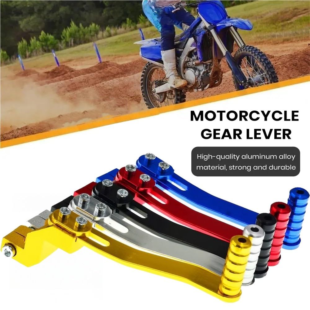 Motorcycle Gear For Sale - ユニバーサル CNC アルミ製オートバイギアシフトレバー調整可能なシングルシフターペダルダートバイクモトクロス改造アクセサリー