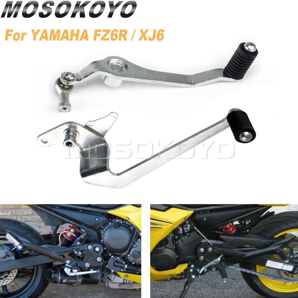 Motorcycle Gear Yamaha - オートバイ右側左側ギアシフトシフターレバーフットブレーキペダルレバーヤマハ FZ6R XJ6 流用 F XJ6N