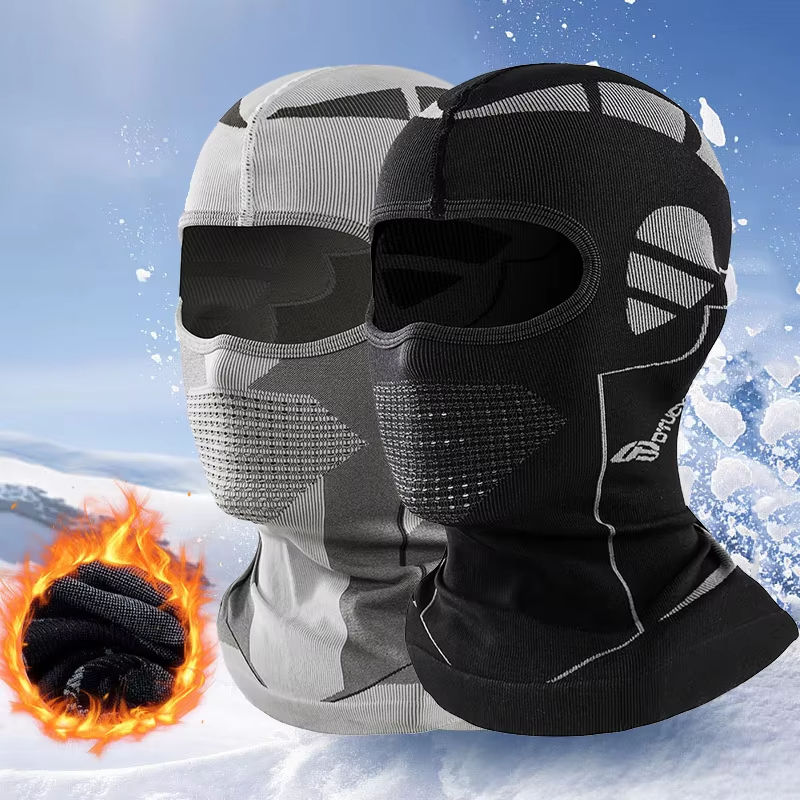 Motorcycle Gear For Winter - 通気性オートバイバラクラバフェイスカバー冬スキーマスク防風ヘルメットライナー伸縮性サイクリングバイクスカーフ男性女性用