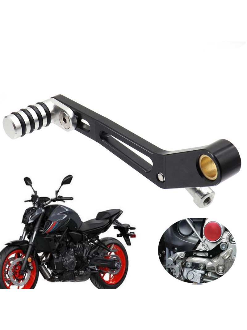 ギアシフトレバー オートバイ調整可能左シフターペダル ヤマハ - Motorcycle Gear Yamaha のレビューと価格