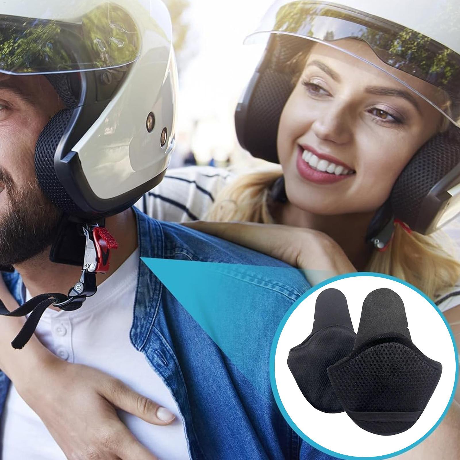 1 ペア冬オートバイヘルメットイヤーマフ取り外し可能な暖かい - Motorcycle Gear For Winter のレビューと価格