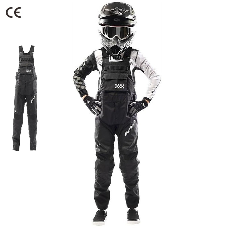 キッズワンピースオフロードバイクハーネスレーシングスーツ、テ - Motorcycle Gear Outfit のレビューと価格