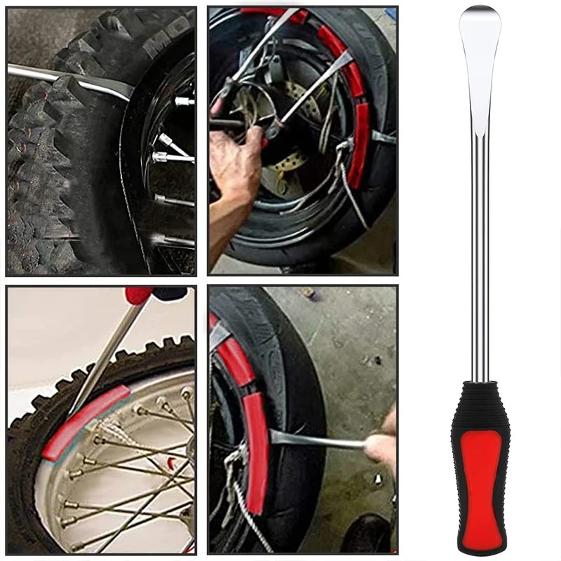 プロ仕様タイヤ取り外しスプーンバール、ホイールハブプロテクタ - Motorcycle Gear Jammer のレビューと価格