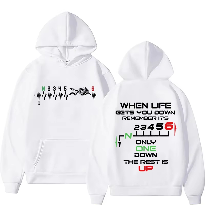 2026年新作クールなバイクウェア、バイカーの心臓の鼓動をモ - Motorcycle Gear Hoodie のレビューと価格