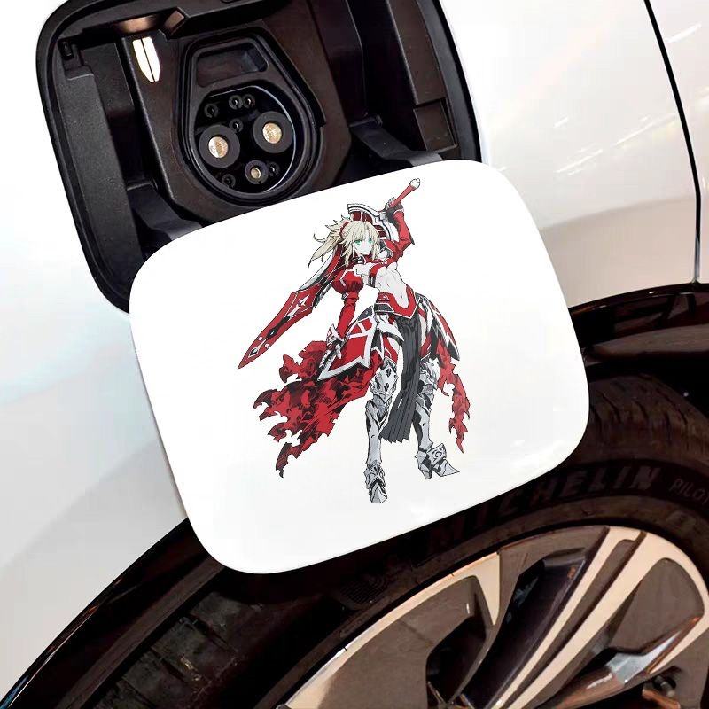 フェイト・モードレッド 車用ステッカー アニメフィギュア ウ - Motorcycle Gear Auto のレビューと価格