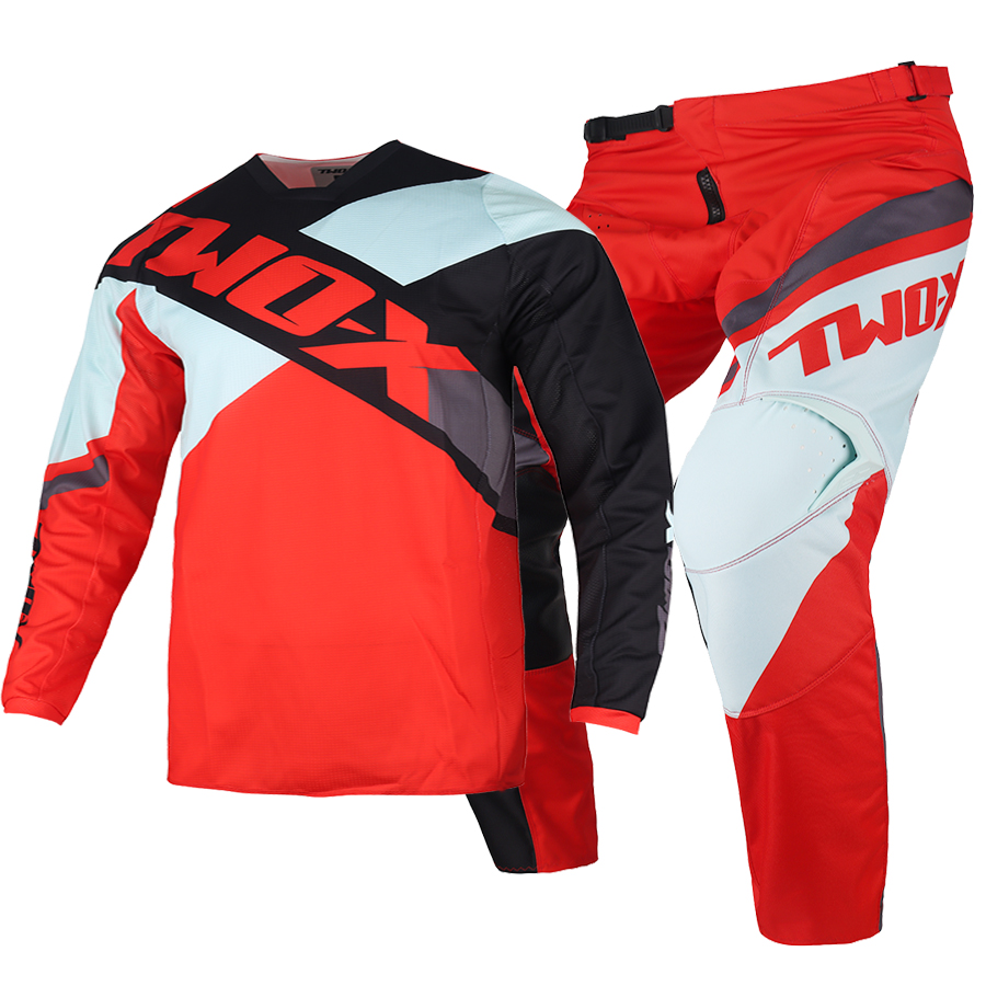 ニューツーXユースモトクロス180 BnkrギアセットMX  - Motorcycle Gear Kids のレビューと価格