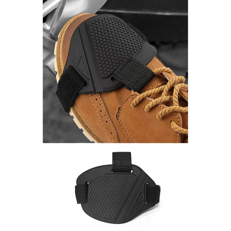 防水オートバイシフトパッドギアシフタープロテクター耐摩耗ブー - Motorcycle Gear Cover のレビューと価格