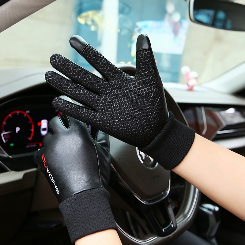 オートバイフリース裏地サーマルグローブタッチスクリーン防水フ - Motorcycle Gear Gloves のレビューと価格