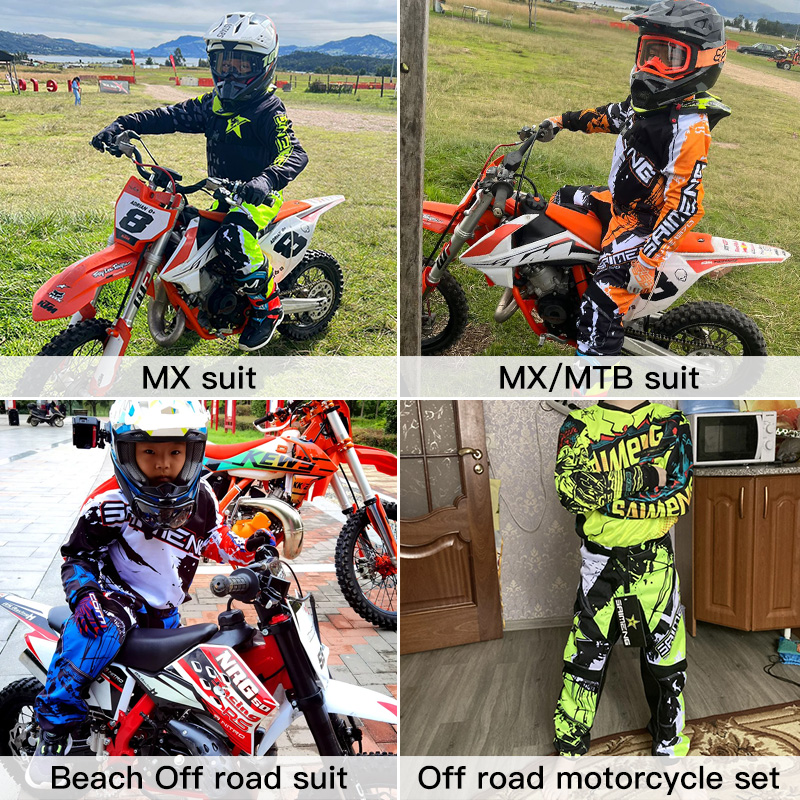 キッズ用モトクロスギアセット 20 22 24 26 28イ - Motorcycle Gear Kids のレビューと価格