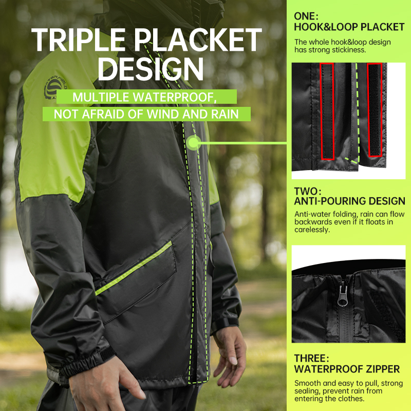 SFK オートバイレインコートレインパンツスーツ男性女性乗馬 - Motorcycle Gear Mens のレビューと価格
