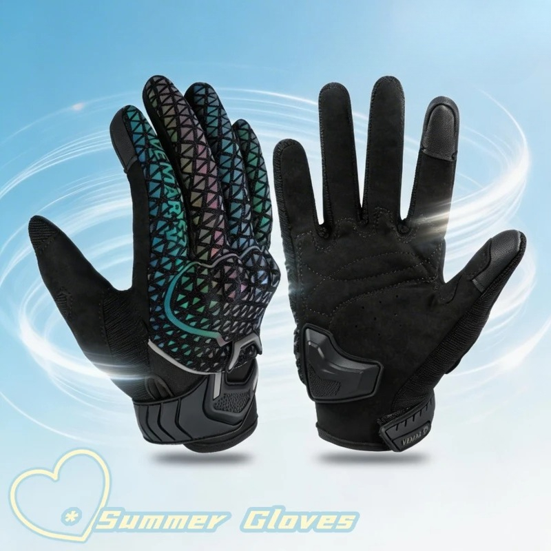 2026年ニューモデル VEMAR 高視認性サマーバイクグロ - Motorcycle Gear Gloves のレビューと価格