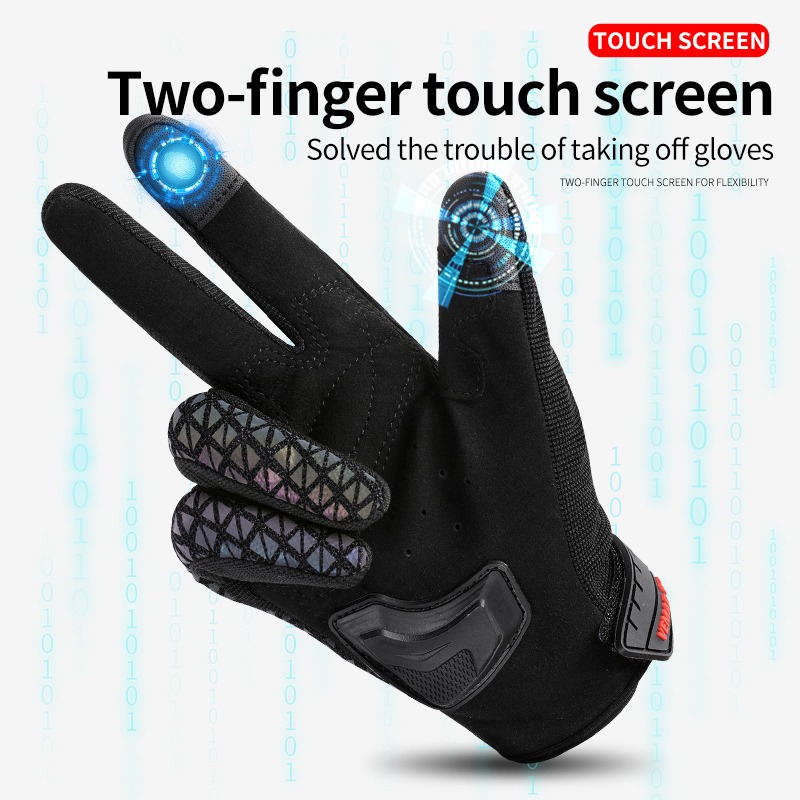2026年ニューモデル VEMAR 高視認性サマーバイクグロ - Motorcycle Gear Gloves のレビューと価格