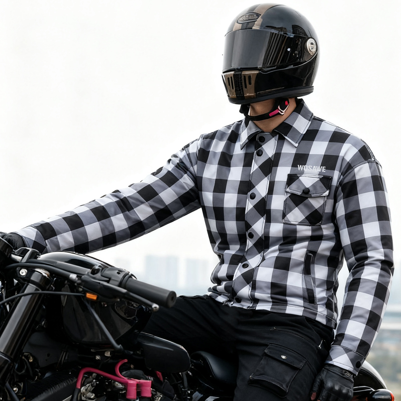 WOSAWE 暖かいオートバイジャケット冬モトクロスライディ - Motorcycle Gear For Winter のレビューと価格
