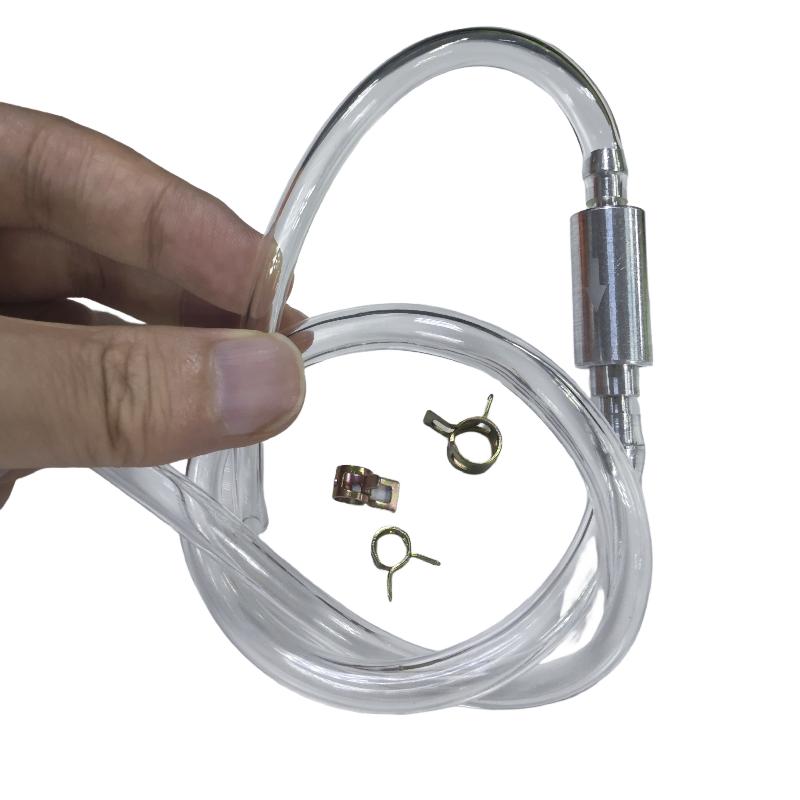 1 セット耐久性のあるブリーダー流体ホース油圧クラッチバルブ - Motorcycle Gear Jammer のレビューと価格