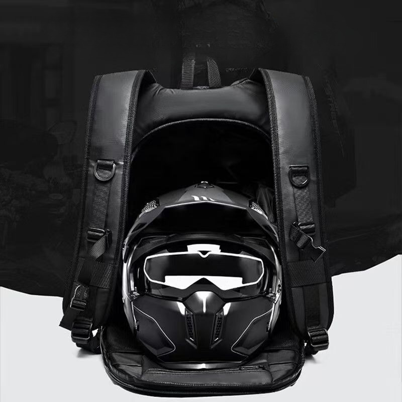 オートバイヘルメットバッグ - オートバイの必需品、多機能ラ - Motorcycle Gear Essentials のレビューと価格