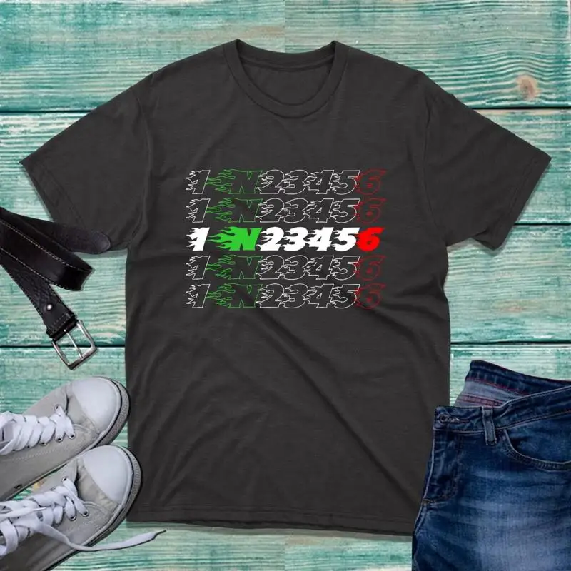 バイカーギアシフト 1 N 2 3 4 5 6 Tシャツ ワ - Motorcycle Gear のレビューと価格