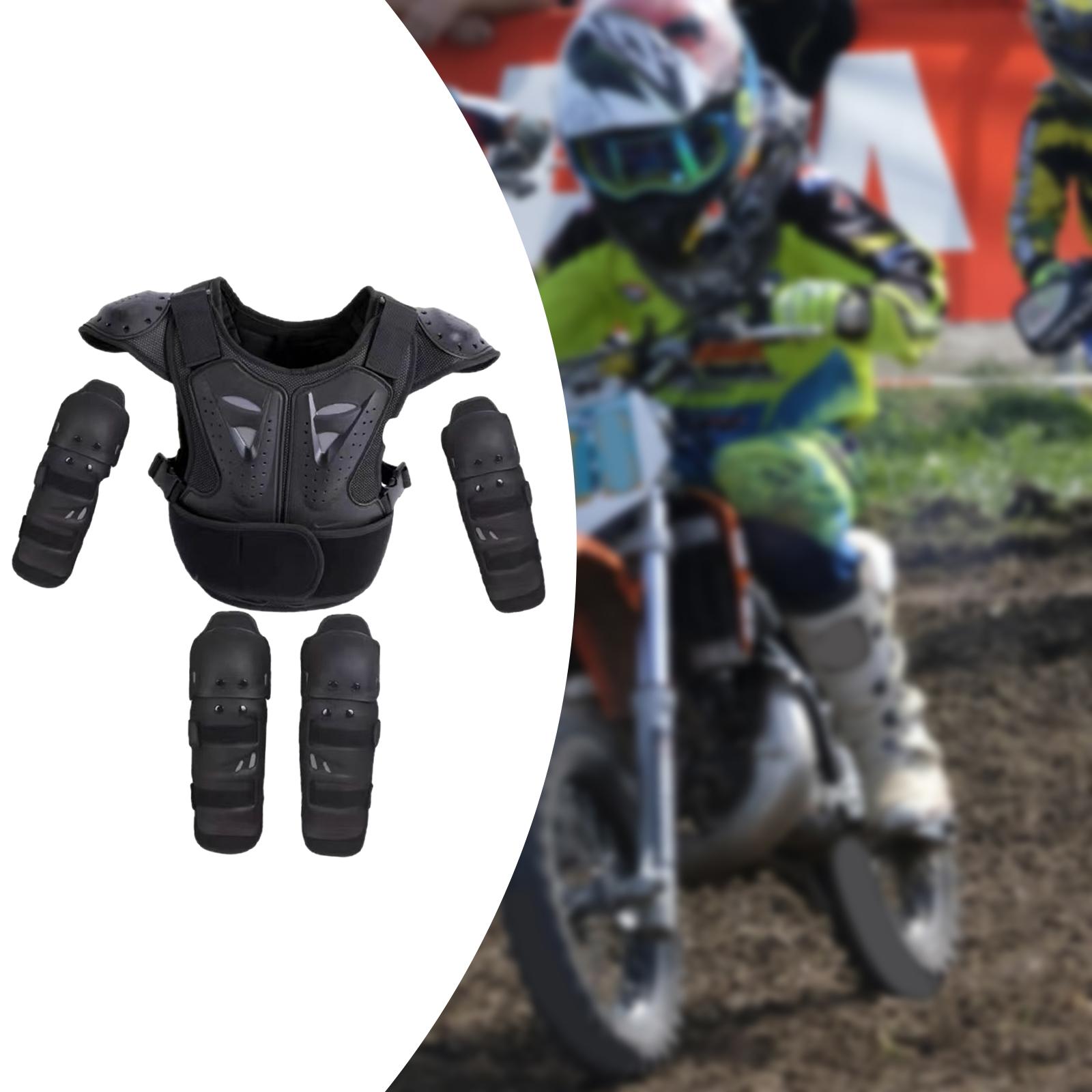 子供用オートバイ保護スーツ全身胸部脊椎背中アーマー子供用安全 - Motorcycle Gear Kids のレビューと価格
