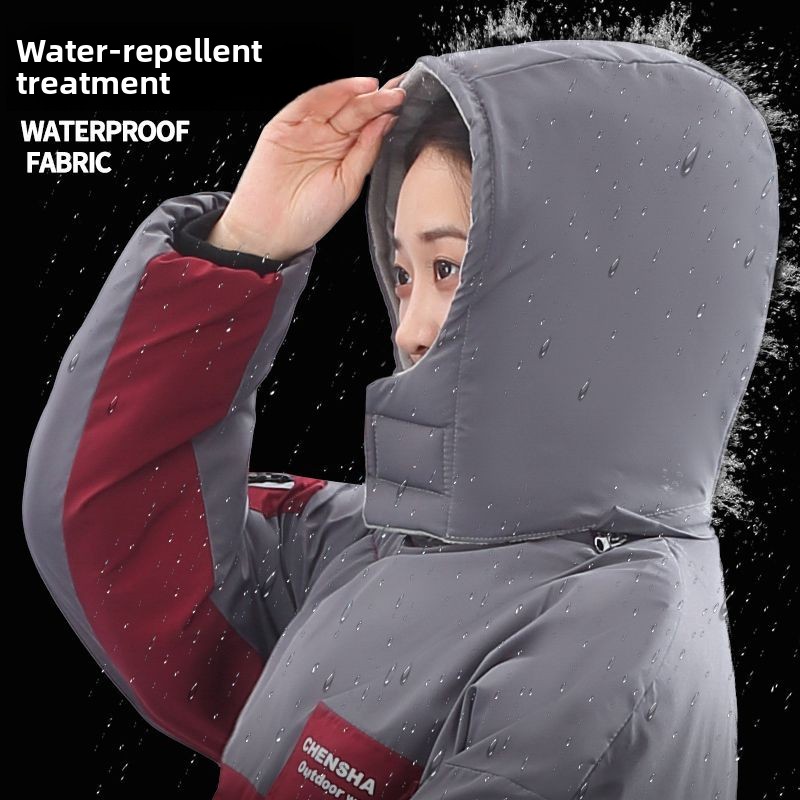 ワンピース型バイク用防寒ロングフリーススノーモービルジャケッ - Motorcycle Gear For Winter のレビューと価格