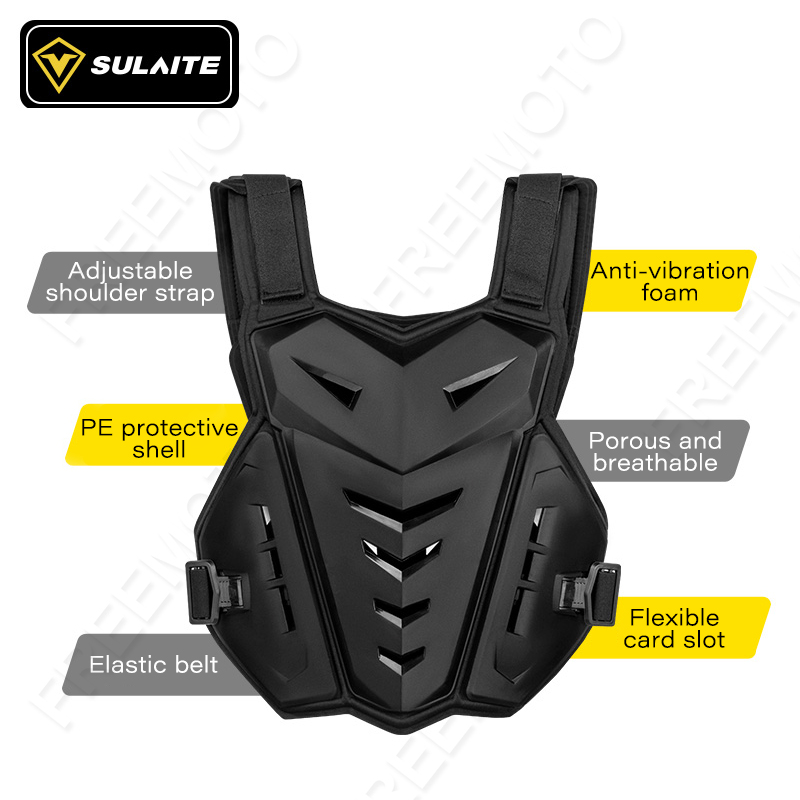 Sulaite-モトクロスボディアーマー,オートバイのジャケ - Motorcycle Gear Mens のレビューと価格