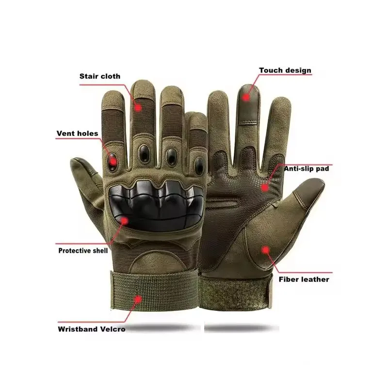 オートバイキャンプサイクリングハイキングロッククライミングタ - Motorcycle Gear Gloves のレビューと価格