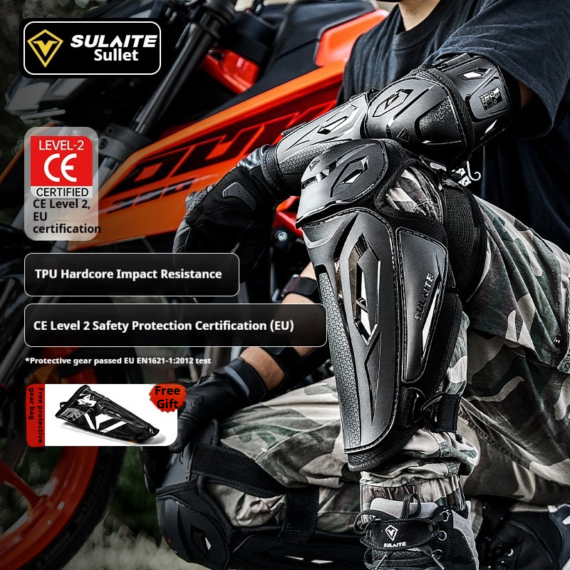 SULAITE バイク用膝肘パッド CE2 4ピースセット  - Motorcycle Gear Full Set のレビューと価格