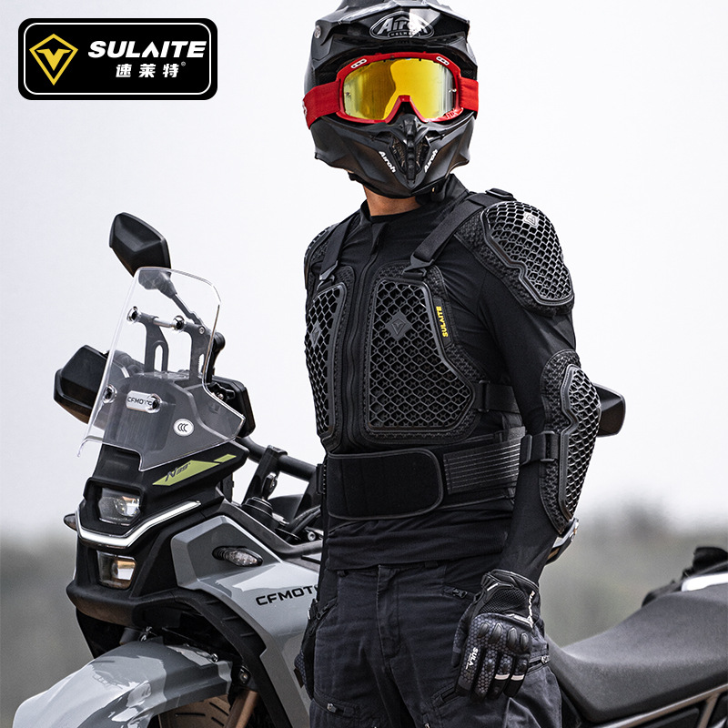 SULAITE オートバイジャケットパンツセット男性夏通気性 - Motorcycle Gear Full Set のレビューと価格