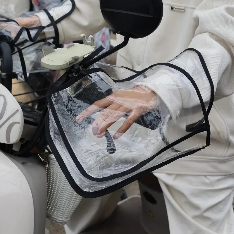 2個入り 防水バイクハンドルバースリーブ 冬用ハンドルカバー - Motorcycle Gear Gloves のレビューと価格