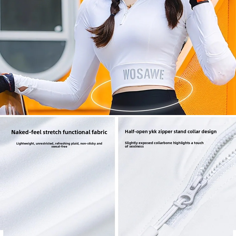 WOSAWE 女性用バイクライディングスーツ 夏用 通気性  - Motorcycle Gear Full Set のレビューと価格