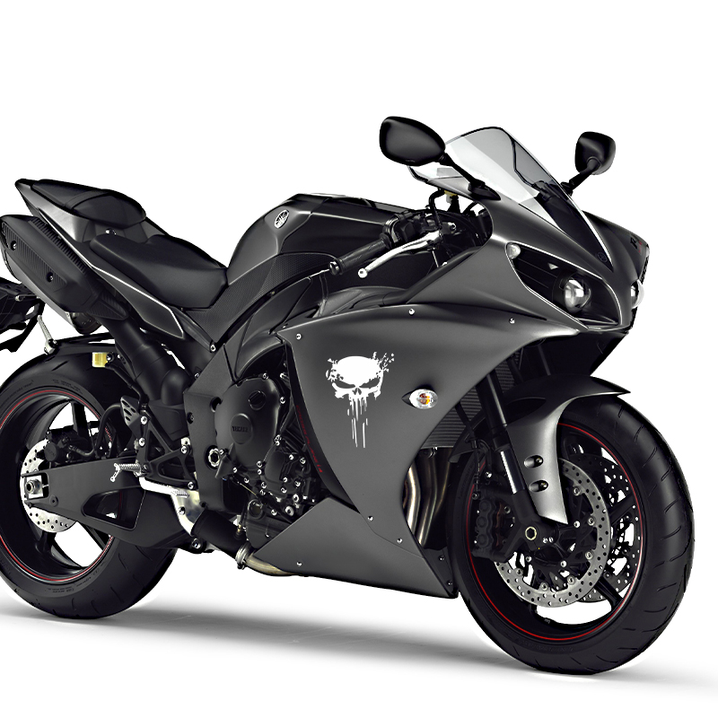 オートバイの反射スカルステッカー,防水ステッカー,日焼け止め - Motorcycle Gear Hub のレビューと価格