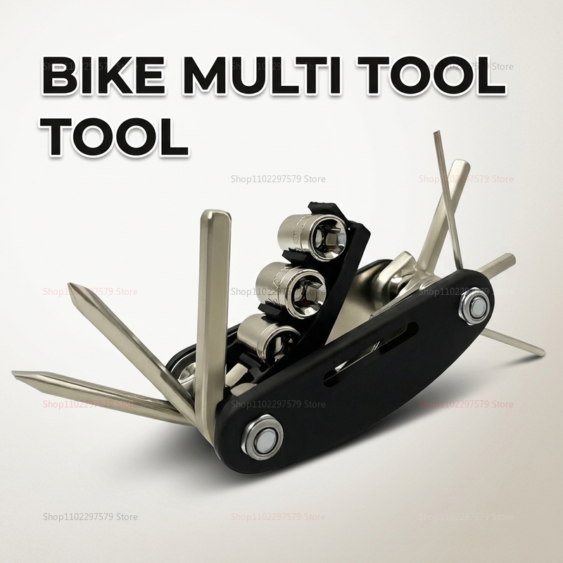 16 in 1 マウンテンバイクマルチツールキットポータブル - Motorcycle Gear Essentials のレビューと価格