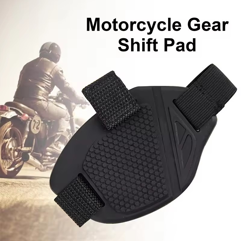 1/2 個オートバイシフトパッドギアシューズ保護バイクギアシ - Motorcycle Gear Cover のレビューと価格