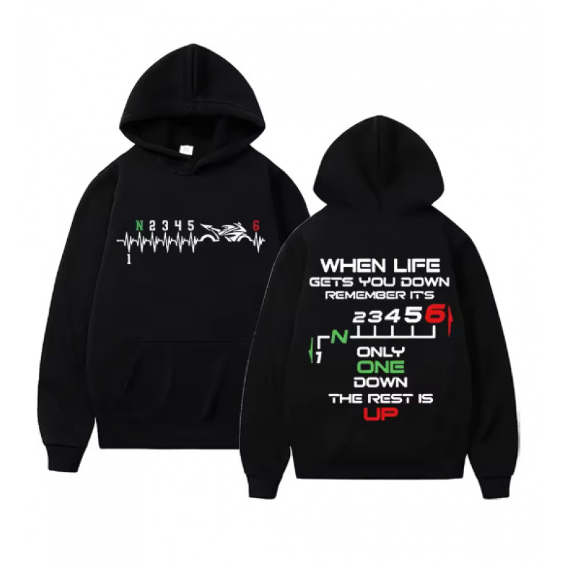 1N23456 ユニセックスオートバイギアバイカーハートビー - Motorcycle Gear Hoodie のレビューと価格