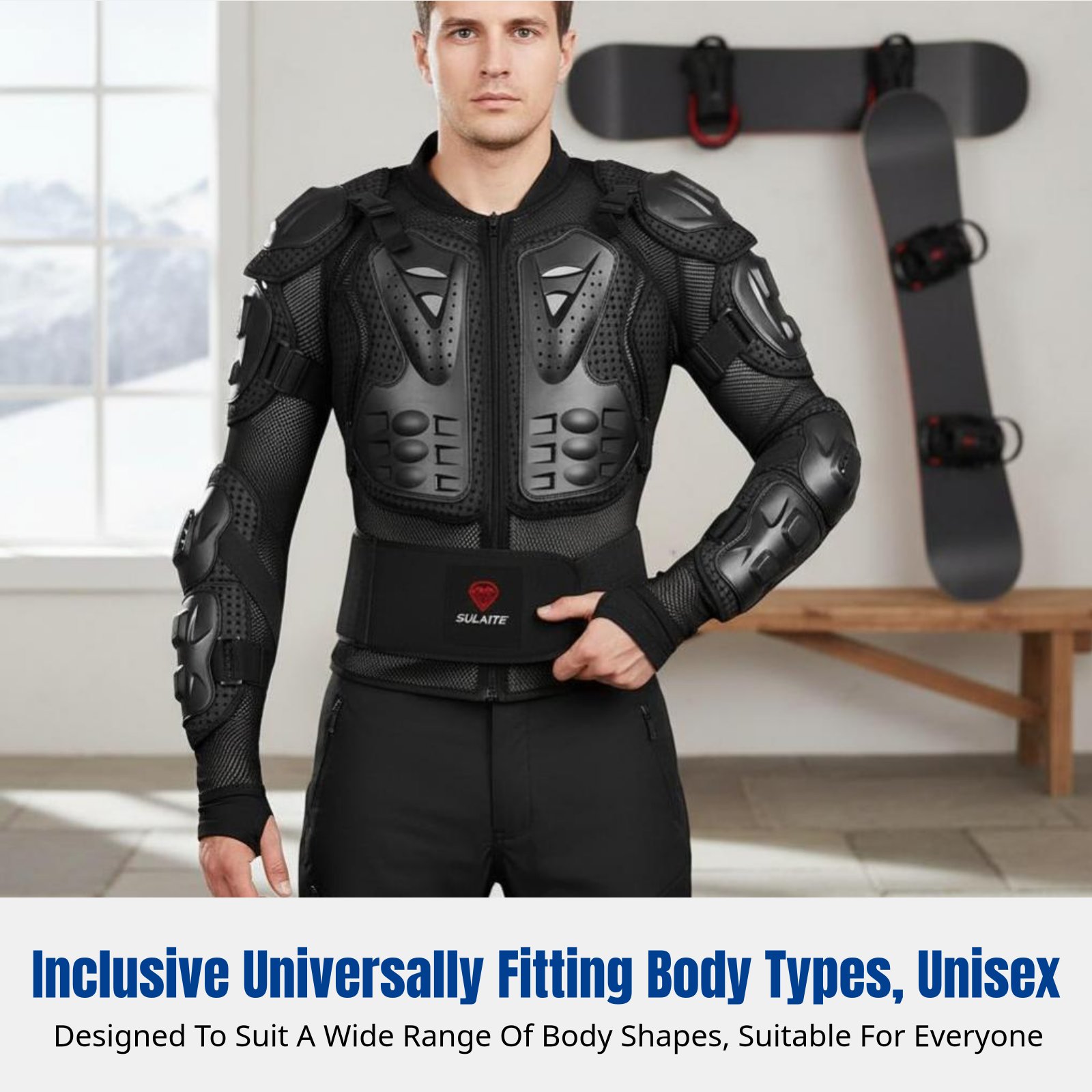 スキー＆サイクリング用保護具セット、アウトドア用品、フルトル - Motorcycle Gear Full Set のレビューと価格
