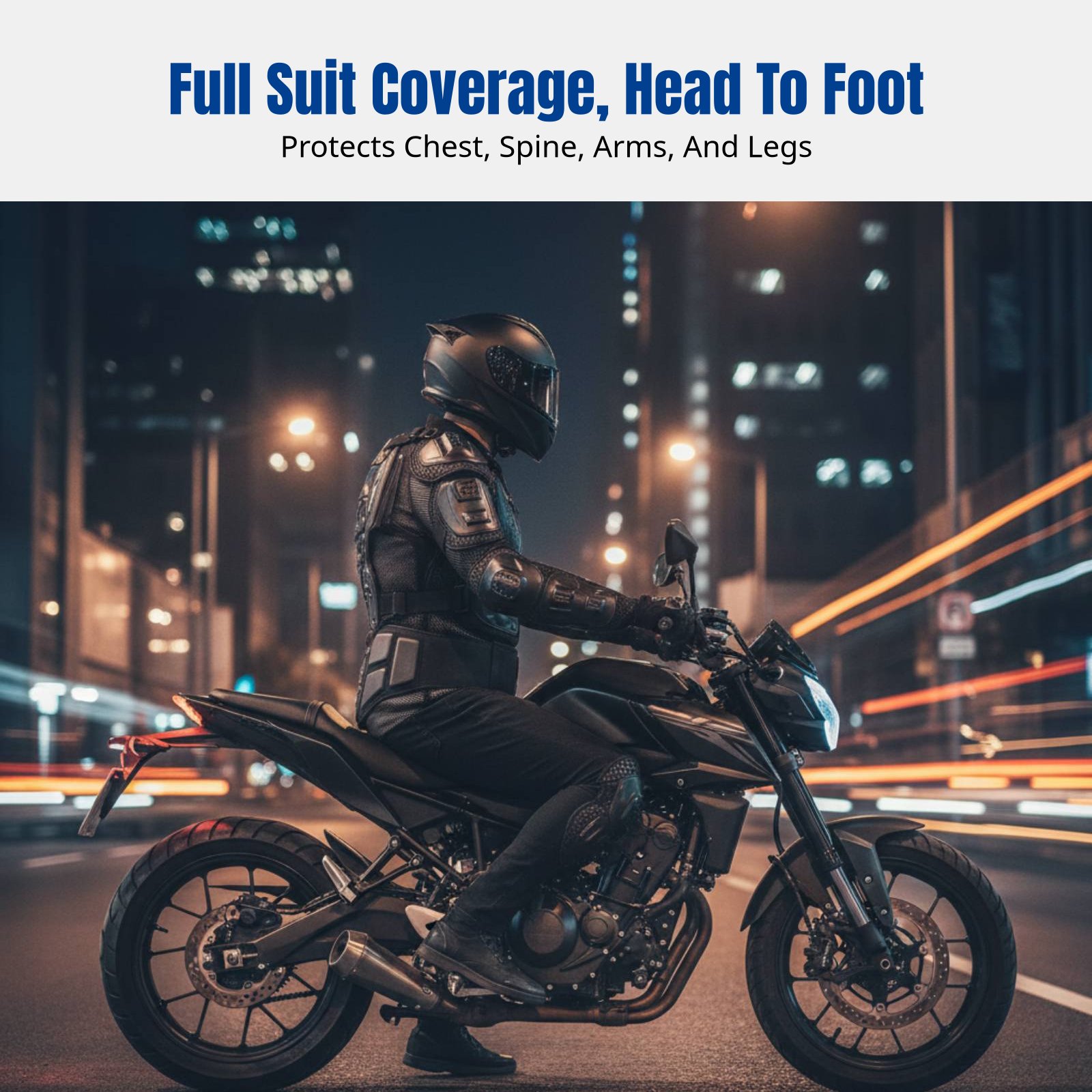 スキー＆サイクリング用保護具セット、アウトドア用品、フルトル - Motorcycle Gear Full Set のレビューと価格