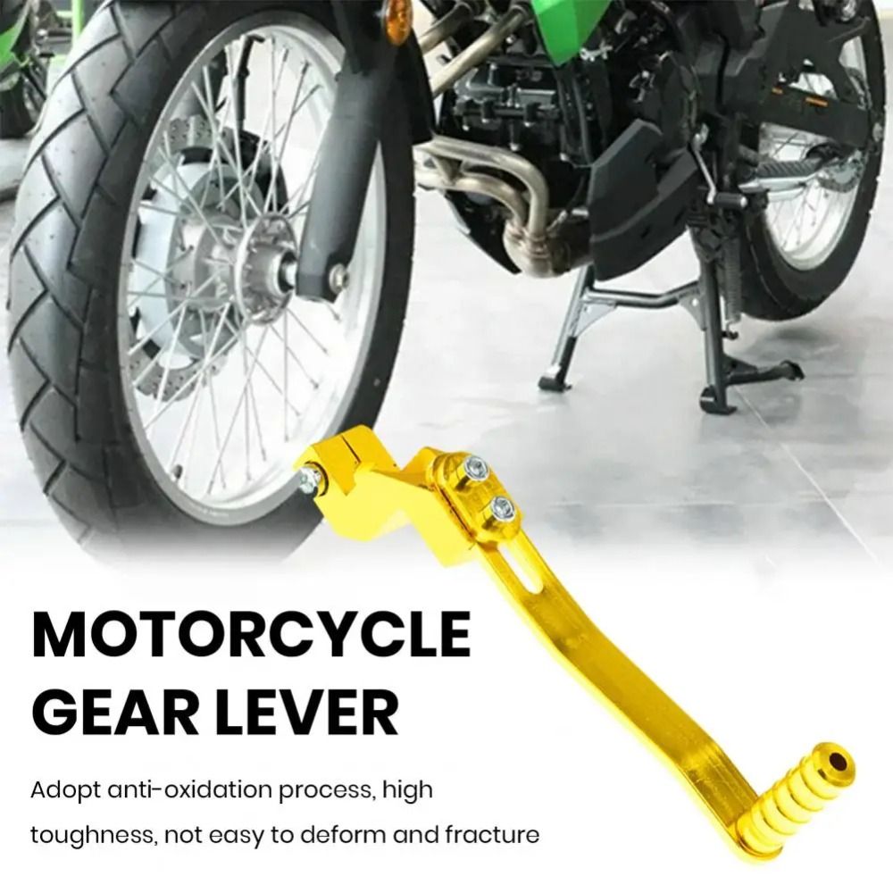 ユニバーサル CNC アルミ製オートバイギアシフトレバー調整 - Motorcycle Gear For Sale のレビューと価格