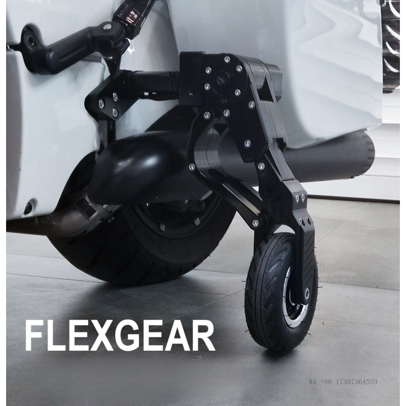 耐久性のあるクロムメッキ仕上げのオートバイランディングギア  - Motorcycle Gear のレビューと価格