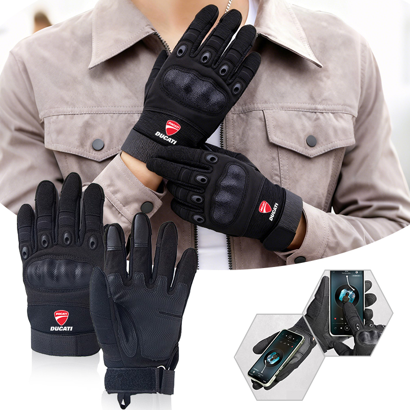通気性保護オートバイレーシンググローブモトクロスバイクサイク - Motorcycle Gear Gloves のレビューと価格